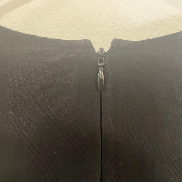 Banana Republic Black Satin Dress – XXS – New Without Tags - Picture 5 of 8
